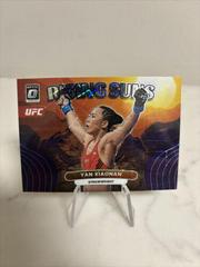 Yan Xiaonan [Purple Velocity] #12 Ufc Cards 2023 Panini Donruss Optic UFC Rising Suns Prices