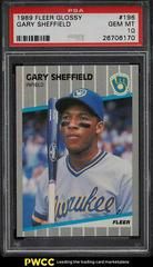 Gary Sheffield Baseball Cards 1989 Fleer Glossy Prices