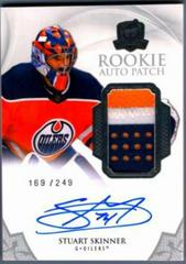 Stuart Skinner [Autograph Patch] #173 Hockey Cards 2020 Upper Deck The Cup Prices