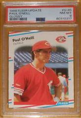 Paul O'Neill #U-85 Baseball Cards 1988 Fleer Update Glossy Prices