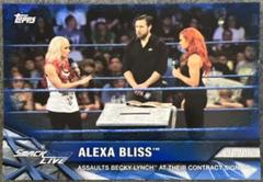 Alexa Bliss [Blue] Wrestling Cards 2017 Topps WWE Women's Division Prices