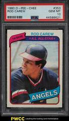 Rod Carew #353 Baseball Cards 1980 O Pee Chee Prices