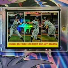 Ichiro [Black Refractor] Baseball Cards 2011 Topps Heritage Chrome Prices