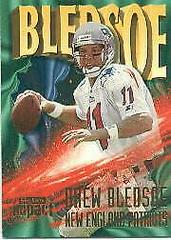 Drew Bledsoe #11 Football Cards 1997 Skybox Impact Prices