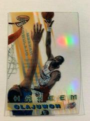 Hakeem Olajuwon [Refractor] #BS4 Basketball Cards 1996 Bowman's Best Shots Prices