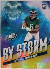 DeVonta Smith [Gold] #BST-7 Football Cards 2021 Panini Absolute By Storm Prices
