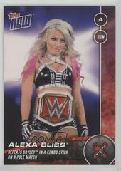 Alexa Bliss Wrestling Cards 2017 Topps Now WWE Prices