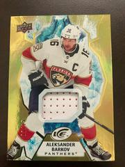 Aleksander Barkov [Gold Patch] #10 Hockey Cards 2021 Upper Deck Ice Prices