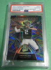Zach Wilson [Marble] #202 Football Cards 2021 Panini Spectra Prices