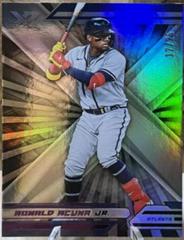 Ronald Acuna Jr. [Purple] Baseball Cards 2022 Panini Chronicles XR Prices