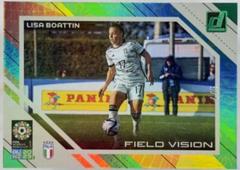 Lisa Boattin [Green] #11 Soccer Cards 2023 Donruss FIFA Women's World Cup Field Vision Prices