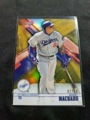 Manny Machado [Gold Refractor] #10 Baseball Cards 2018 Bowman's Best Prices