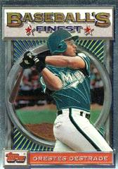 Orestes Destrade Baseball Cards 1993 Finest Prices