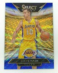 Steve Nash Blue, Silver Prizm Basketball Cards 2014 Panini Select Prices