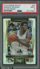 Andrew Wiggins [Silver Prizm] Basketball Cards 2016 Panini Select Prices
