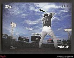 Mike Trout [Background Color] #1B Baseball Cards 2019 Topps on Demand Black and White Prices