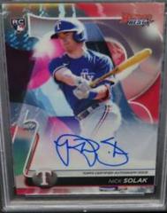 Nick Solak [Refractor] #NS Baseball Cards 2020 Bowman's Best of 2020 Autographs Prices