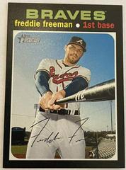 Freddie Freeman [Mini] #263 Baseball Cards 2020 Topps Heritage Prices