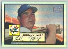 Johnny Mize [1952 Reprint] #55 Baseball Cards 2001 Topps Archives Reserve Prices