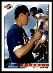 Greg Maddux #276 Baseball Cards 1996 Score Prices