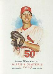 Adam Wainwright #21 Baseball Cards 2007 Topps Allen & Ginter Prices