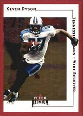 Kevin Dyson Football Cards 2001 Fleer Premium Prices
