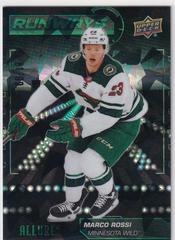 Marco Rossi [Green] Hockey Cards 2022 Upper Deck Allure Runways Prices