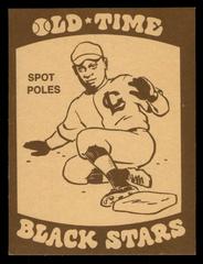 Spot Poles Baseball Cards 1974 Laughlin Old Time Black Stars Prices