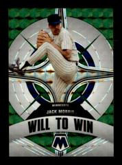 Jack Morris [Green] #WW-9 Baseball Cards 2022 Panini Mosaic Will to Win Prices