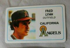 Fred Lynn Baseball Cards 1981 Perma Graphics Super Star Credit Card Prices