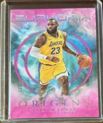 LeBron James [Pink] #23 Basketball Cards 2023 Panini Origins Euphoria Prices