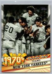 Decades best new york yankees Baseball Cards 2020 Topps Update Decades' Best Prices