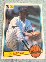 Rudy May #135 Baseball Cards 1983 Donruss Prices