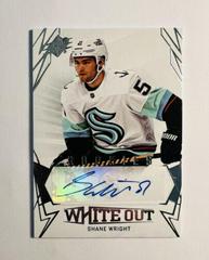 Shane Wright #WOR-SW Hockey Cards 2022 SPx White Out Rookie Autographs Prices