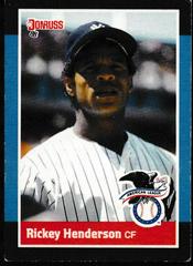 Rickey Henderson #4 Baseball Cards 1988 Panini Donruss All Stars Prices