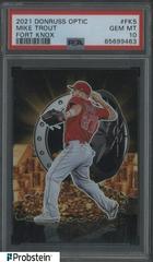Mike Trout #FK5 Baseball Cards 2021 Panini Donruss Optic Fort Knox Prices