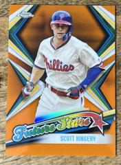 Scott Kingery [Orange Refractor] #FS-17 Baseball Cards 2019 Topps Chrome Future Stars Prices