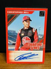 Christopher Bell #SS-CB Racing Cards 2020 Panini Donruss Nascar Signature Series Prices