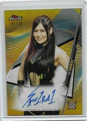 Io Shirai [Gold] Wrestling Cards 2020 Topps WWE Finest Autographs Prices