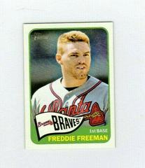 Freddie Freeman [Mini] Baseball Cards 2014 Topps Heritage Prices