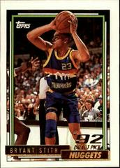 Bryant Stith Basketball Cards 1992 Topps Gold Prices