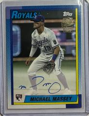Michael Massey #90FF-MM Baseball Cards 2023 Topps Archives 1990 Fan Favorites Autographs Prices