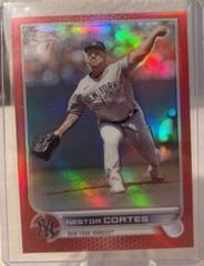 Nestor Cortes [Red] #USC10 Baseball Cards 2022 Topps Chrome Update Prices