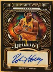 Robert Horry [Orange] Basketball Cards 2021 Panini Obsidian Galaxy Autographs Prices