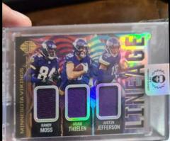 Adam Thielen, Randy Moss [Conference] #73 Football Cards 2020 Panini Illusions Prices