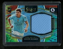Julian Alvarez [Tie Dye] Soccer Cards 2022 Panini Select Premier League Jumbo Swatches Prices