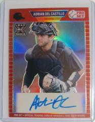 Adrian Del Castillo [Red] #PS-ADC Baseball Cards 2021 Pro Set Autographs Prices