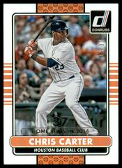 Chris Carter #92 Baseball Cards 2015 Donruss Prices