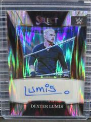 Dexter Lumis [Flash Prizm] Wrestling Cards 2022 Panini Select WWE Signature Selections Prices
