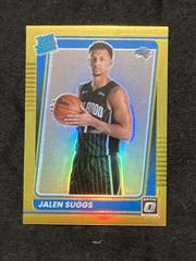 Jalen Suggs [Gold] Basketball Cards 2021 Panini Donruss Optic Prices